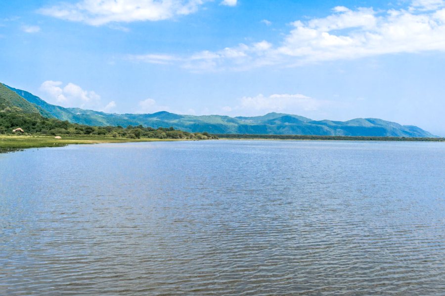 Lake Manyara landscape in northern Tanzania