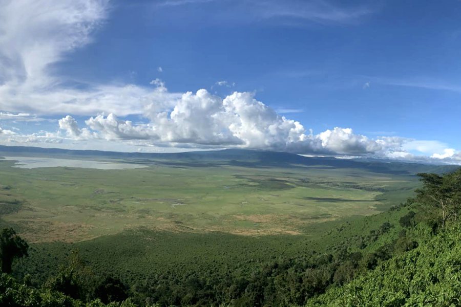 Ngorongoro Crater landscape